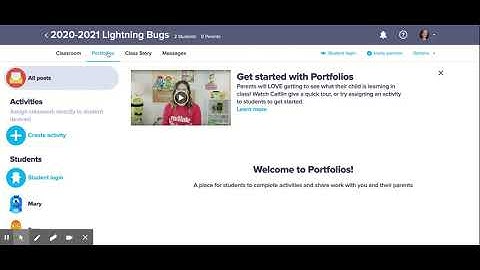 ClassDojo - How to Add to Student Portfolio