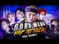 BTS/Stray Kids/Ateez/MONSTA X /NCT/EXO - "GOD'S MENU" (Male Version) Mashup | Rap Attack KPOP