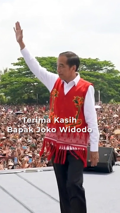 Terima Kasih Bapak Jokowi Atas Dedikasi dan Pengabdian Selama Ini Untuk Mewujudkan #IndonesiaMaju