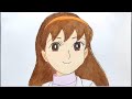 How to draw Sumire Hoshino step by step