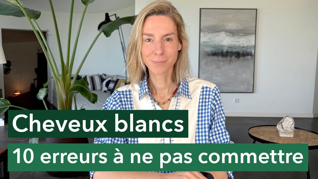 Cheveux blancs : 10 erreurs à ne pas commettre