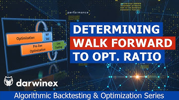 7.3) Determining Walk Forward vs Optimization length, using Statistical Significance