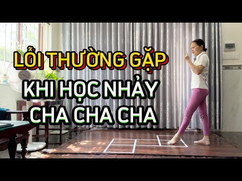 Tự học nhảy cha cha . Lỗi thường gặp và cách sửa. Khoá học online xem dưới phần bình luận - youtube