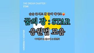 꿈의 장 : STAR 응원법 모음‼️ | 슬슬 콘서트 갈 준비 해야죠❤️‍🔥 | 어머뿔자 & 블오에 & 캣앤독 응원법 | 투바투 응원법