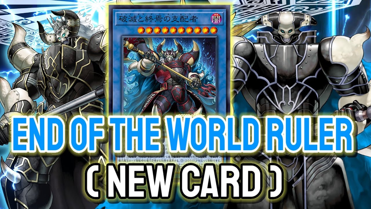 end of the world yugioh card Yu-Gi-Oh! - Chaos (IOC-036) - Invasion Chaos - Unlimited Edition You must also Tribute monsters from the field or your hand whose total Levels equal the Level of the Ritual Monster you are attempting to Ritual Summon. End of the World (anime)