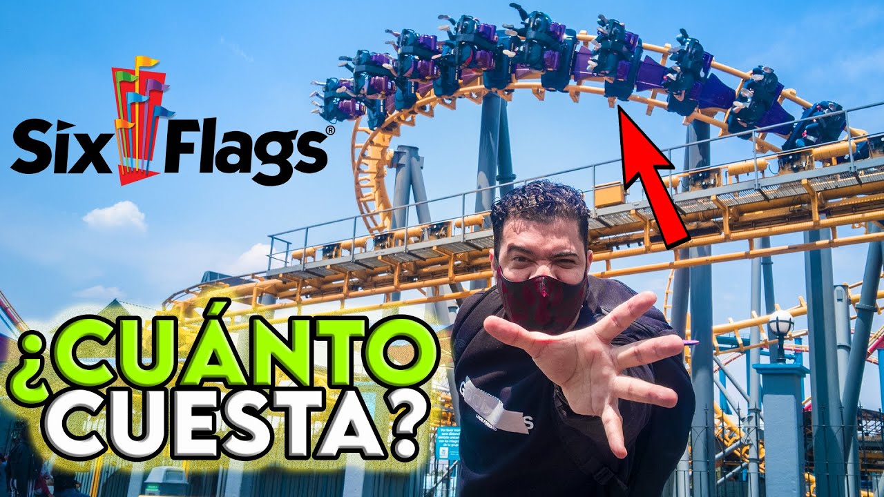 ¿Cuánto Cuesta ir a Six Flags México y Probar Su COMIDA? 2022