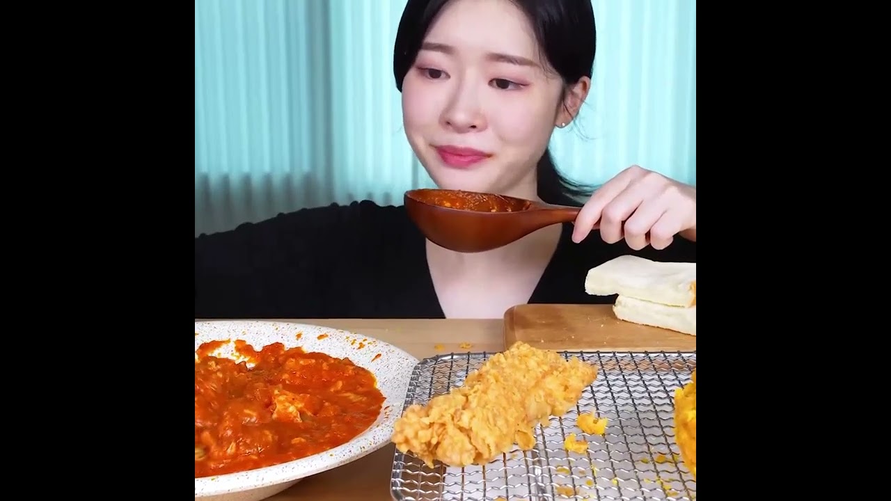 Spicy Buldak With KFC Fried Chicken | Mukbang Asmr #asmr