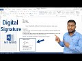 How to create and save digital signature in microsoft word  save signature as auto text in ms word