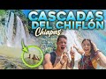 NUESTRA MAYOR LOCURA en CHIAPAS 🥵 CASCADA con *caída de 120 metros* 🌊@The Romantic Corner​