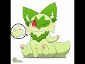 冬毛でもふもふな草猫ちゃん達🐱🌱🪀🪄　#shorts #pokemon