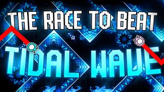 The Race To Beat Tidal Wave (Geometry Dash)