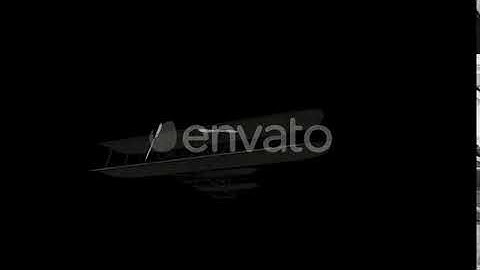 Wright Brothers First Airplane Sketch | Motion Graphics - Envato elements