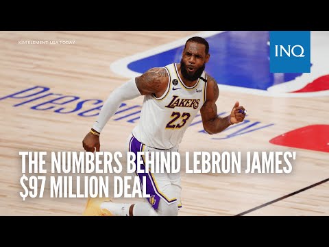 The numbers behind LeBron James' $97 million deal
