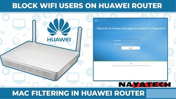 How to Configure Mac Filtering in Huawei Router 2024 Urdu//Hindi