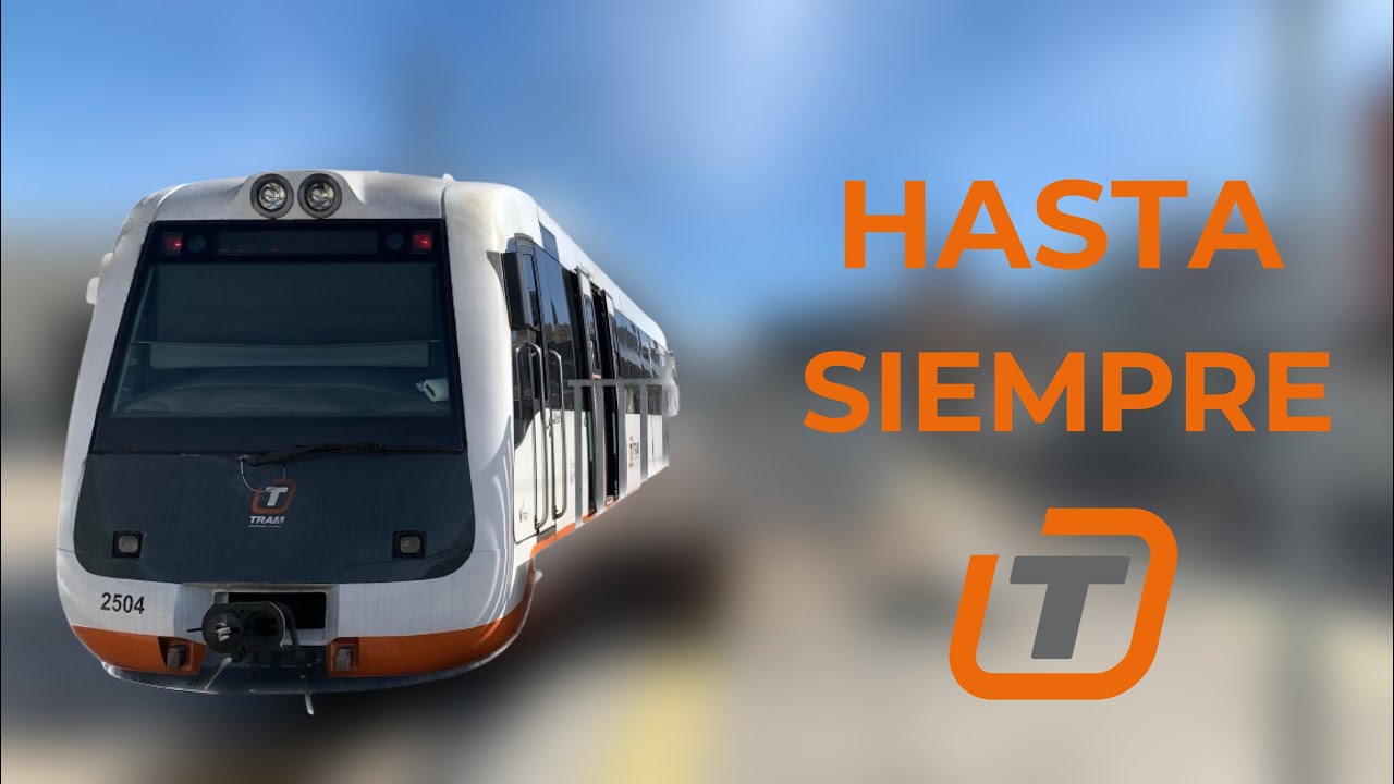 Homenaje a la serie 2500 - TRAM d’Alacant