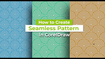 How To Create Seamless Pattern Background In CorelDraw | CorelDraw Tips | CorelDrawDesign