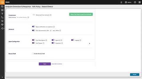 How to setup integrated EDR in RMM