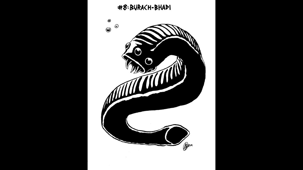 Cryptids and Monsters (CRYPTID OF THE WEEK): Burach Bhadi, giant leech ...