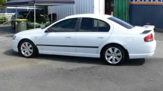 2004 Ford Falcon BA II SR White 4 Speed Automatic Sedan
