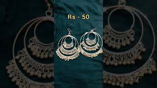 Oxidised Earrings Under Rs - 100 Part - 1 Debopriya S Beauty Bar 