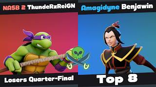 DD90 Top 8 - NASB 2 | ThundeRzReiGN (Donatello) VS Amagidyne | Benjawin (Azula)