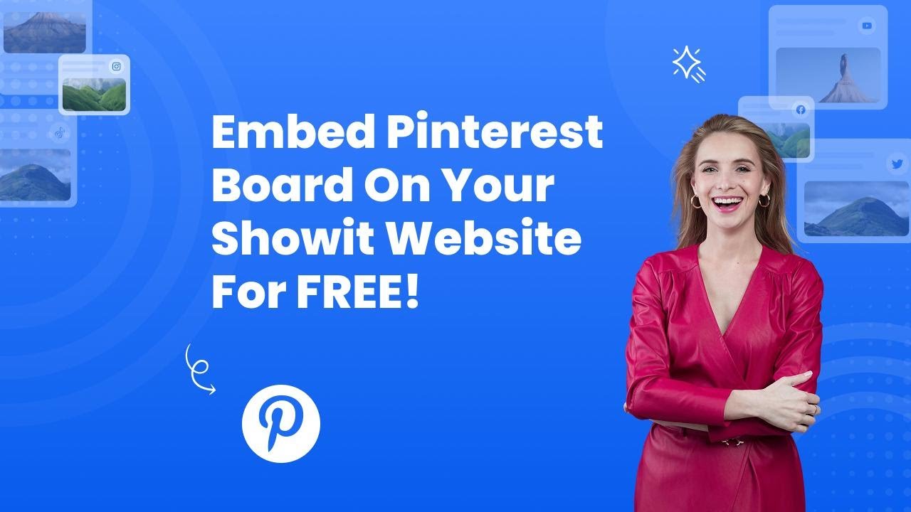 How to embed Pinterest board on Showit FOR FREE? 