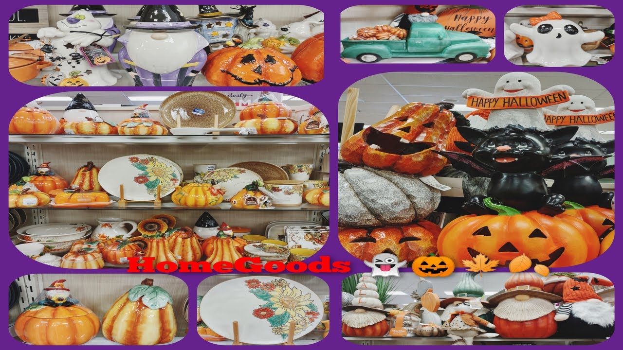 👻🎃🍁🍂🤩🔥👑 Brand New Super HomeGoods Shop With Me!!All NEW Seasonal Home Decor!! 👻🎃