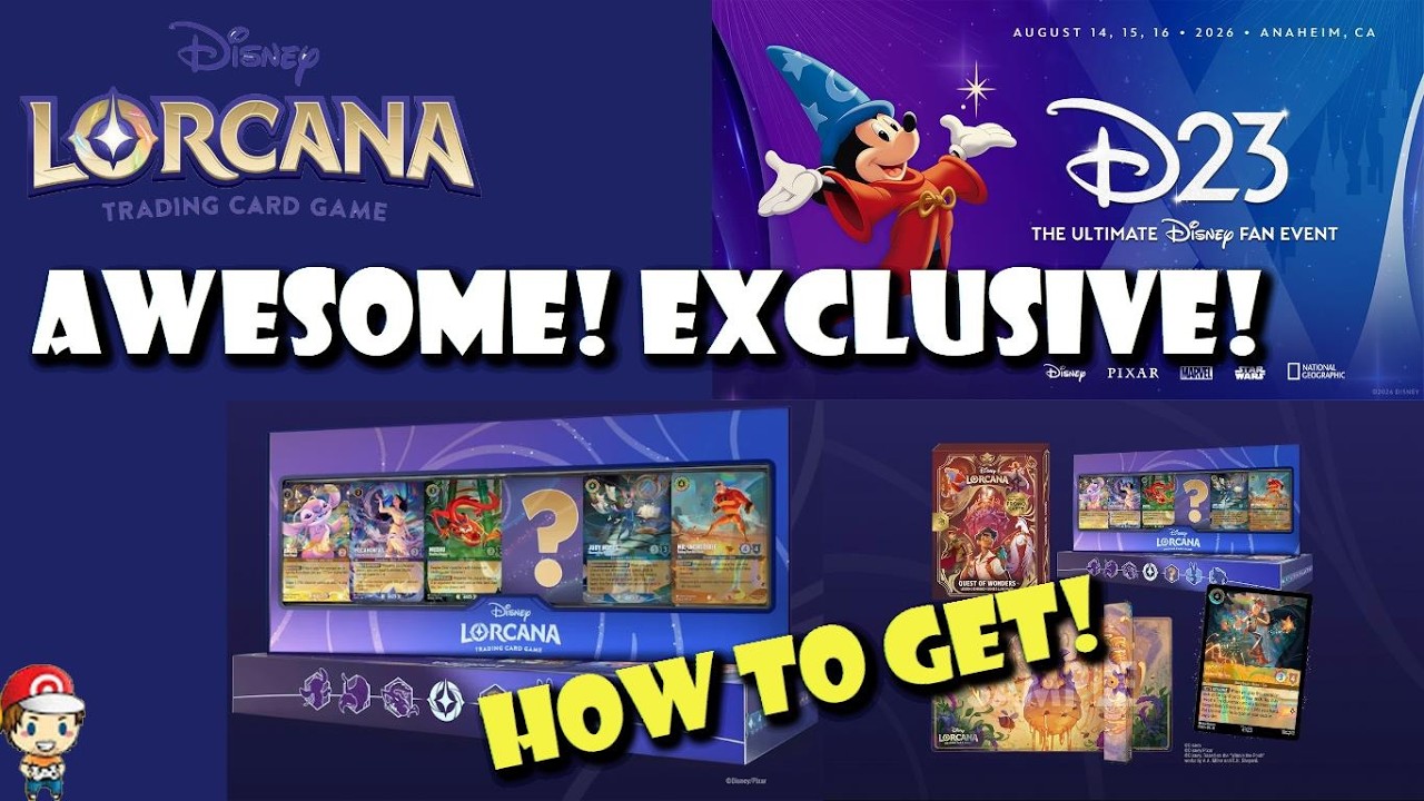 Exclusive Disney Lorcana D23 Bundle Revealed! You Want This! How
