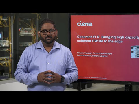 In The Lab: Ciena's Coherent ELS