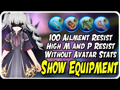 Best Build To Reach 100% of Ailment Resist Without Avatar Stats | Pure Tank Build - Toram Online