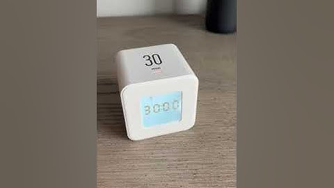 mooas Multi Cube Timer Rotating Timer, Simple Operation Review