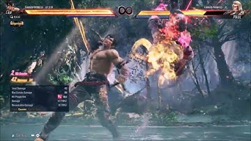 TEKKEN 8 CNT | Law CH Poison Dart (F2~1) Combos