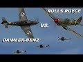 3x MESSERSCHMITT Bf-109 vs. SPITFIRE | Hangar 10 Fly In 2018