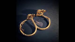 Diamond Rings In 18 Kt Yellow Gold