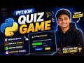 Professional Quiz App in Python (Tkinter)