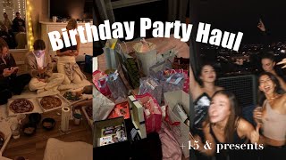 Birthday Party Haul | rosie.vlogss