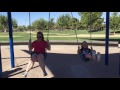 Mommy and Daughter Swing