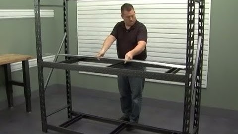 Gladiator Installation - Heavy Duty Steel Rack Shelving