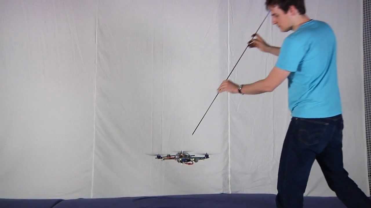 A Flying Inverted Pendulum