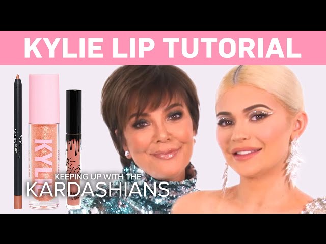 Kylie Jenner Walks Momager Through The Kylie Jenner Lip Routine