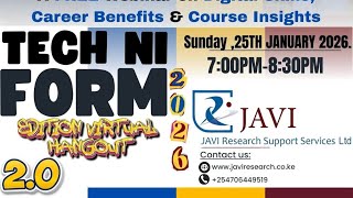 JAVI Research Support Services Tech ni form Bootcamp 2026 Edition - Virtual Hangout (25-01-2026) - 2