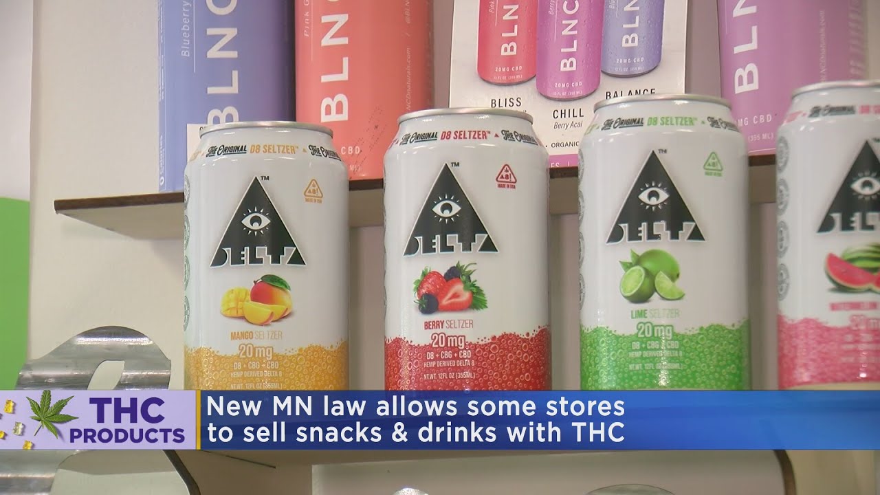THC edibles, beverages now legal in Minnesota as new law goes into effect