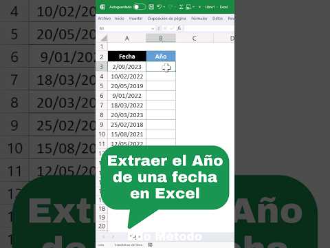 Extraer el AÑO