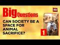Bakrid Showdown: Thane Society Tense Over Bakrid Goat Slaughter And Pig Protest | Animal Sacrifies