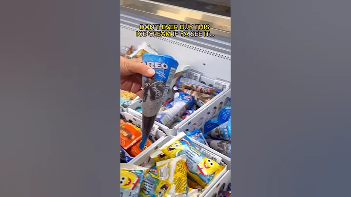 DON'T EVER BUY THIS ICE CREAM IF YOU SEE IT #shorts #viral #mukbang