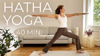 Daily Hatha Yoga Practice | 40 Min Yoga Class