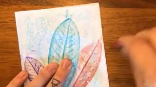 Leaf-Rubbing Craft