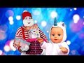 Дед Мороз для Беби Бон - Открываем подарки! Новогоднее видео Как мама