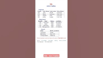SQL , Join 3 tables in SQL ...