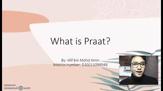 What is Praat?